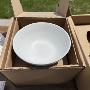 Fable Breakfast Bowl Speckled White